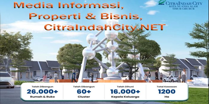 Media Informasi Properti & Bisnis CitraIndahCity.NET Timur Cibubur