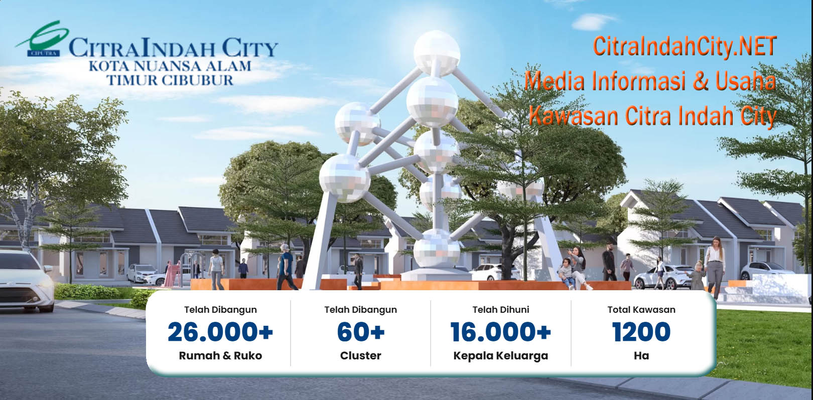 Media Informasi dan Usaha Citra Indah City Timur Cibubur